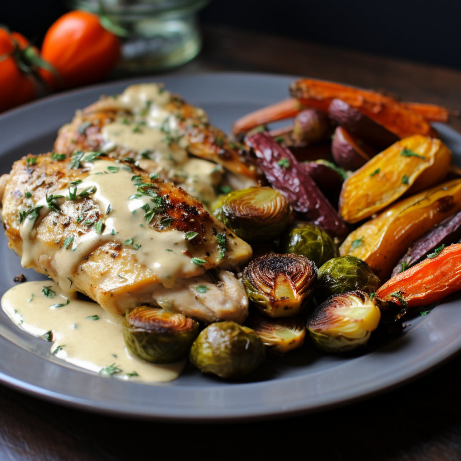 Raravina Recipe Chicken With Creamy Mustard Sauce