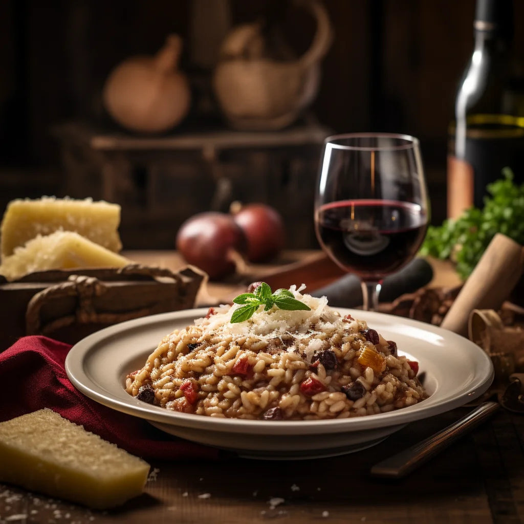 Raravina Recipe Risotto al Barolo