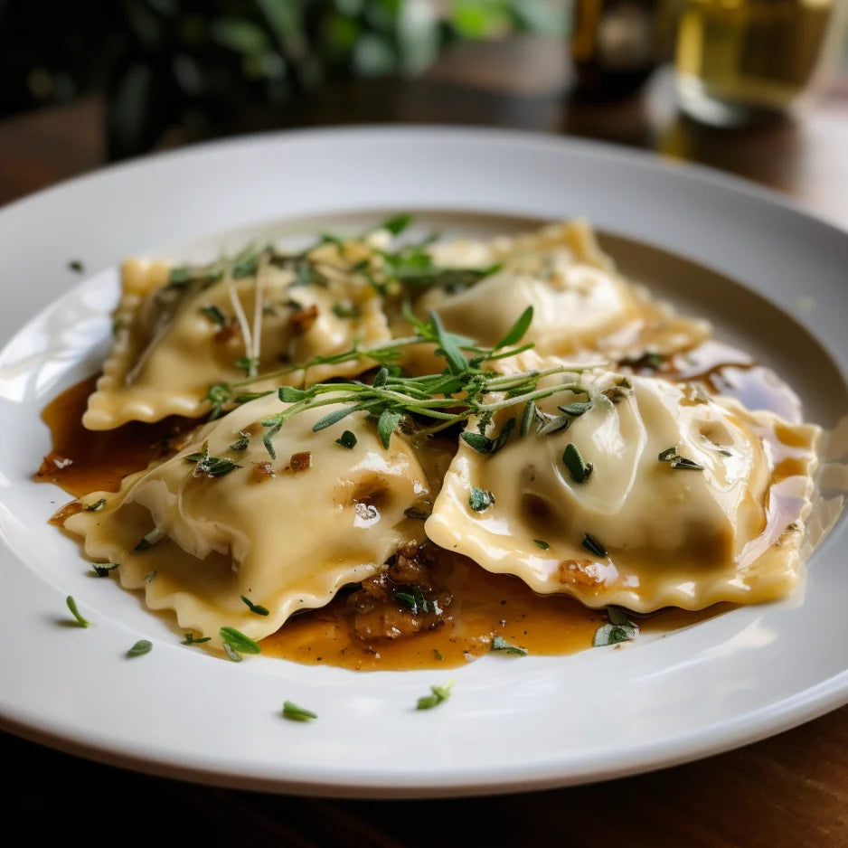 Raravina Recipe Truffle Ravioli