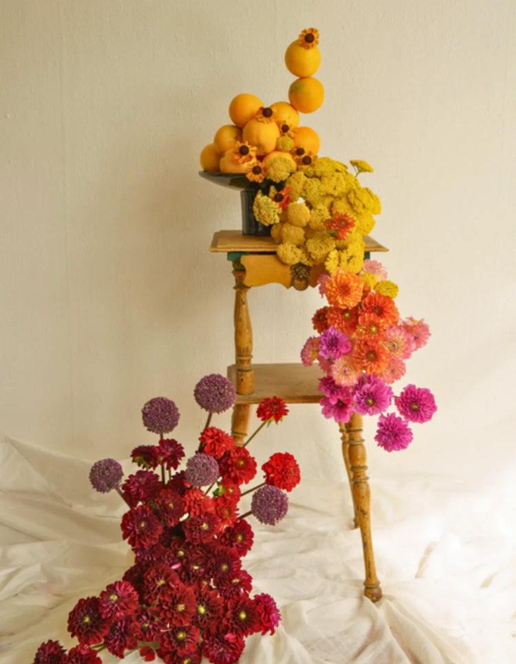 Blossom & Vine: A Flower Arranging Workshop with Wine