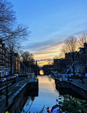 Raravina Amsterdam Canal Morning