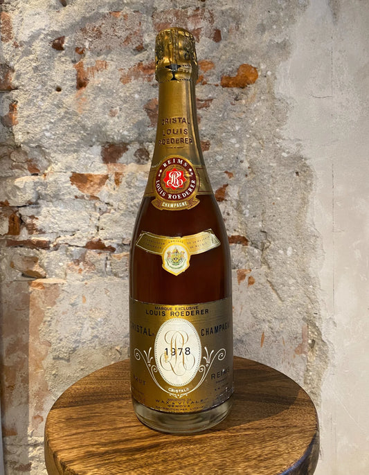 Louis Roederer "Cristal" Brut Champagne 1978
