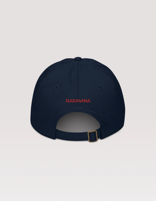 Raravina Vino Vibes Only Slogan Baseball Hat One Size